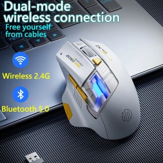 Wireless Gaming Mouse 500mA Battery