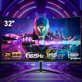 Ultra-Wide Curved 165Hz Gaming Computer Monitor 1800R