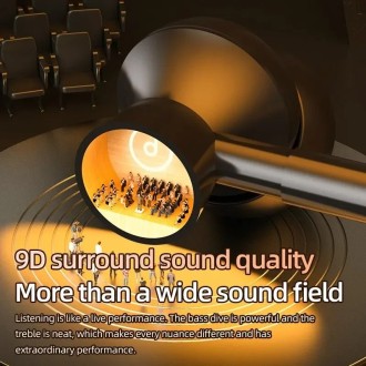 Wireless Earphones 5.3 Neckband Headphones Gaming