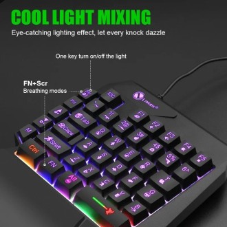 Gaming Keyboard Single Hand Mini