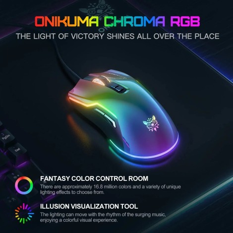 Wired games Mouse Gaming Mechanical