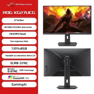 New Rog Xg27ucg 27pro Dual-Mode 27 Inch Monitor 4k 160hz