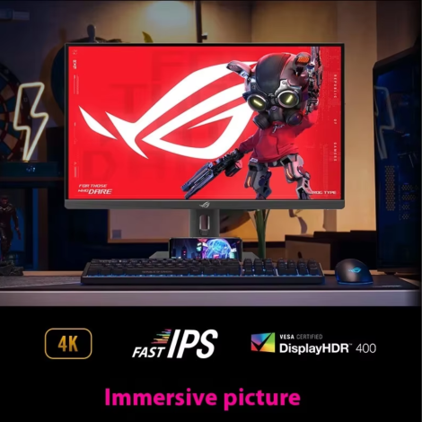 New Rog Xg27ucg 27pro Dual-Mode 27 Inch Monitor 4k 160hz