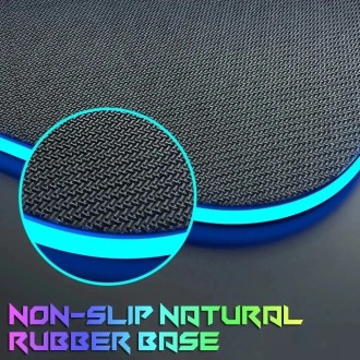 RGB LED Backlit Large Gaming Mouse Pad