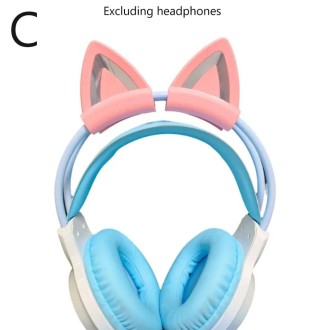 Silicone Cat Ears For Headphones