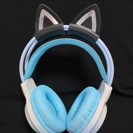 Silicone Cat Ears For Headphones